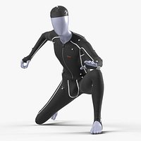 OptiTrack Motion Capture Suit Human Figure