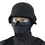 SWAT Man Asian Rigged 2 para Cinema 4D Modelo 3D