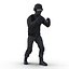 SWAT Man Asian Rigged 2 para Cinema 4D Modelo 3D