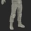SWAT Man Asian Rigged 2 para Cinema 4D Modelo 3D