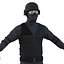 SWAT Man Asian Rigged 2 para Cinema 4D Modelo 3D