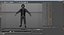 SWAT Man Asian Rigged 2 para Cinema 4D Modelo 3D