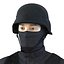 SWAT Man Asian Rigged 2 para Cinema 4D Modelo 3D