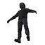 SWAT Man Asian Rigged 2 para Cinema 4D Modelo 3D