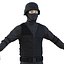 SWAT Man Asian Rigged 2 para Cinema 4D Modelo 3D