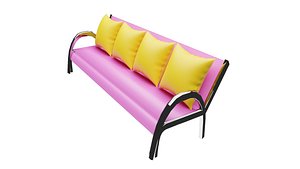 3D model sofa