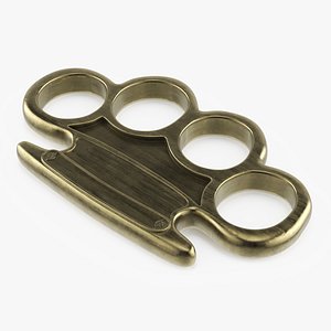 Vintage Classic Brass Knuckles Brass