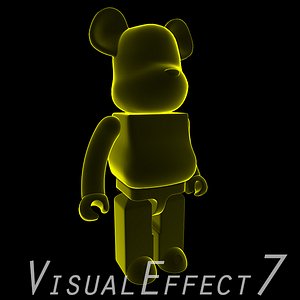 Yellow Xray Bear Brick
