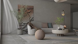Living room 3D