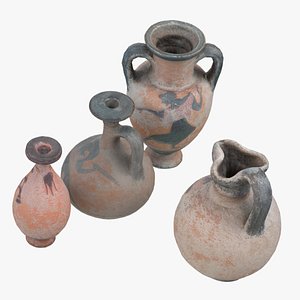 3D Ancient Greek Pottery