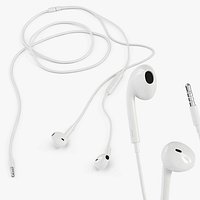 Classic Wired Earbuds Headphones White