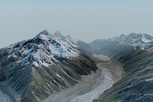 Snow Mountains - South Island New Zealand