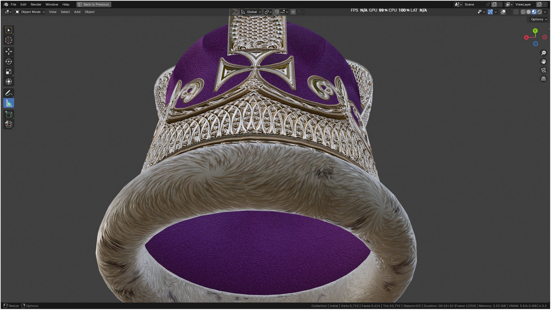 3D Crown https://p.turbosquid.com/ts-thumb/8y/Yk1uLU/dH/screenshot20250213170239/png/1739445769/1920x1080/fit_q87/885ca24314896c90b5ae150b16fae6ab0e7d753f/screenshot20250213170239.jpg
