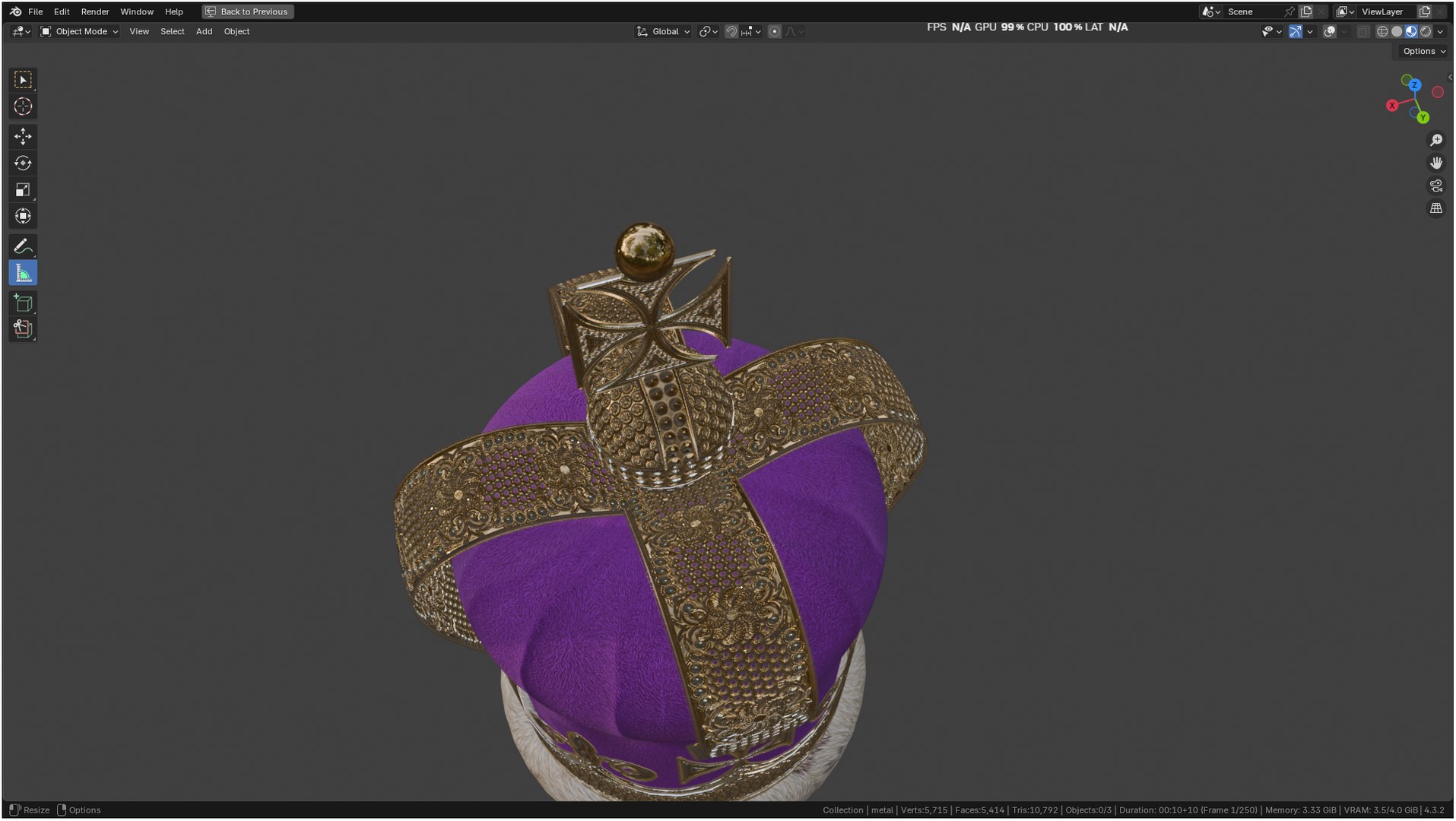 3D Crown https://p.turbosquid.com/ts-thumb/8y/Yk1uLU/rd/screenshot20250213170232/png/1739445738/1920x1080/fit_q87/019b9a6ae212acec40a304654036d5823aafe648/screenshot20250213170232.jpg