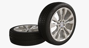 wheel mercedes benz 3D
