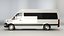 Modern Shuttle Bus model