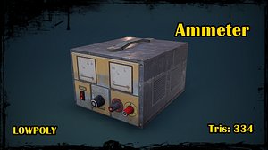 ammeter 3D model