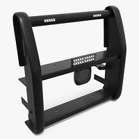 Heavy Duty Grille Guard with LED Light