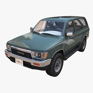3D Toyota 4Runner 2 door