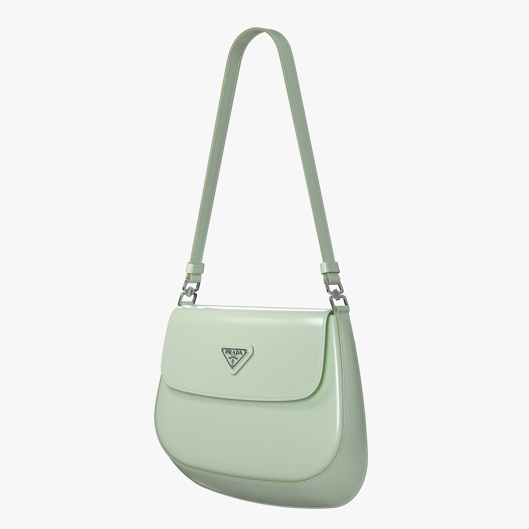 Prada Green Cleo Shoulder Bag Prada