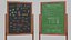 Tableaux noirs double face complets - Collection de tableaux d'écriture personnalisables