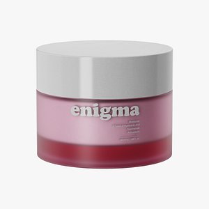 3D Face Cream Jar