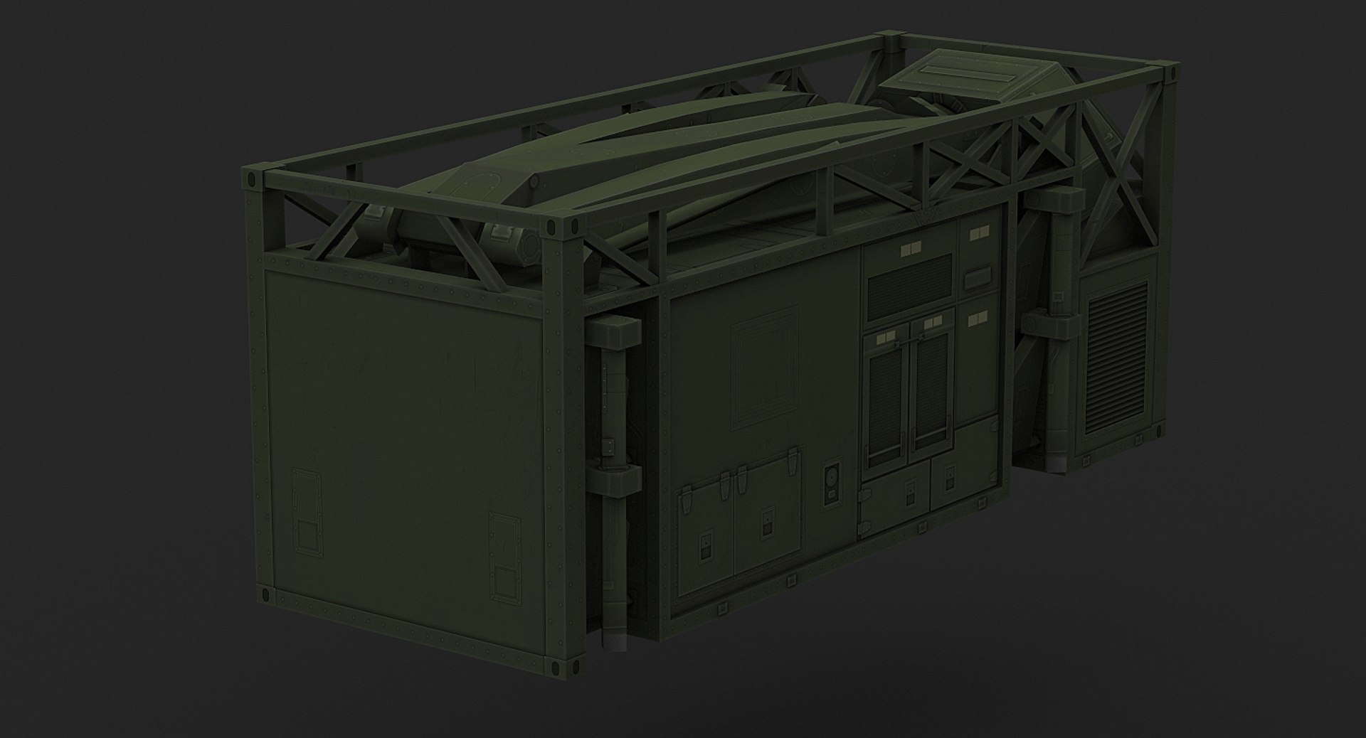 3D Giraffe Amb Radar TurboSquid 1159163