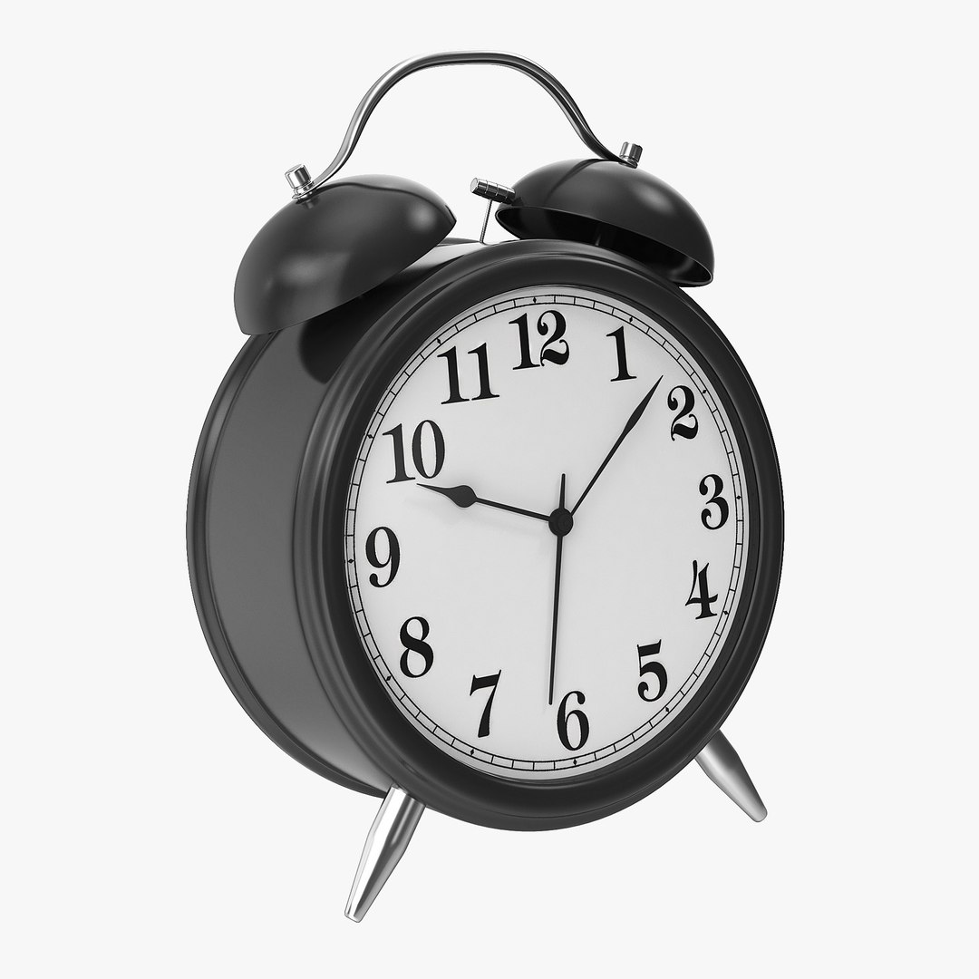 3D Model Alarm Clock TurboSquid 1346187
