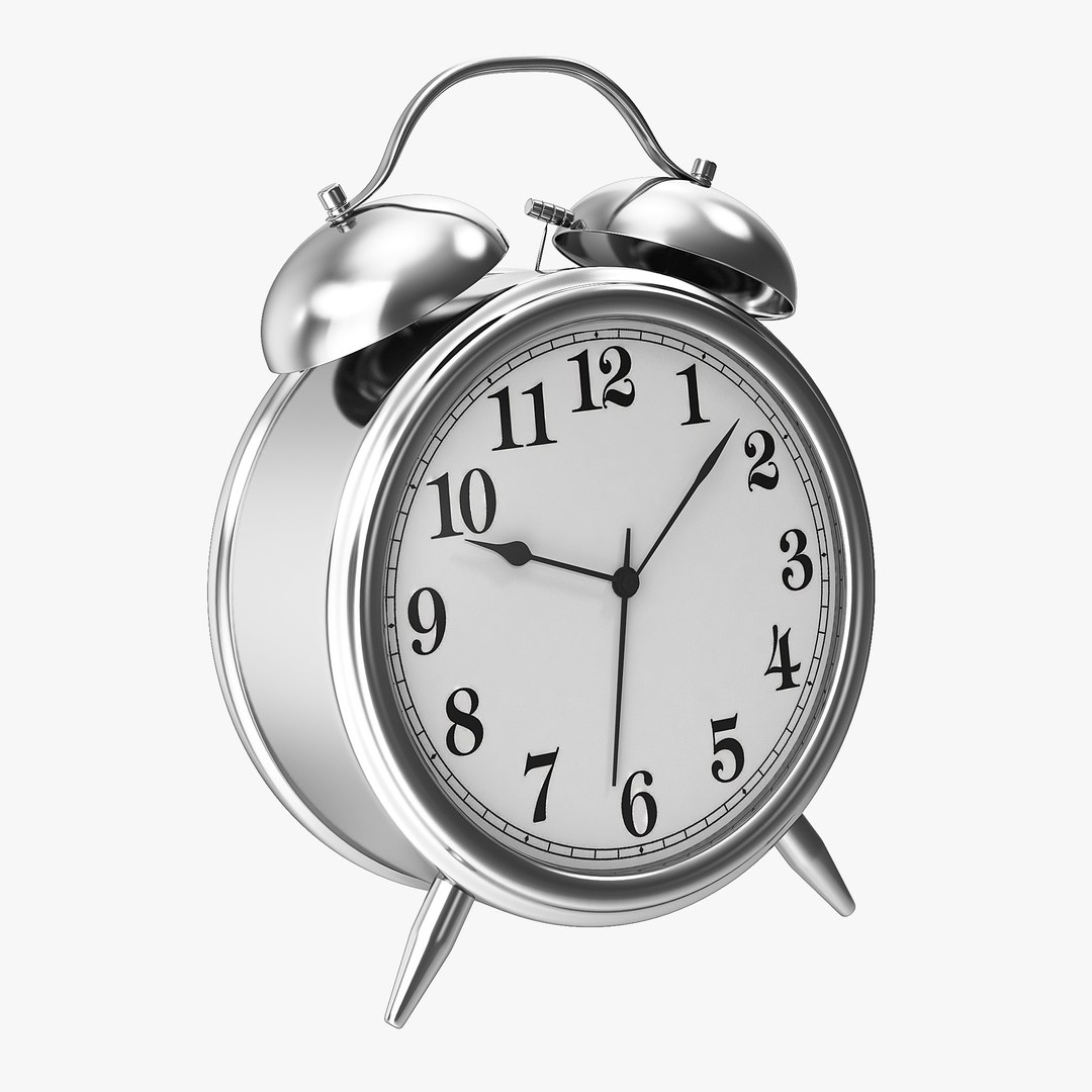 3D Model Alarm Clock TurboSquid 1346187