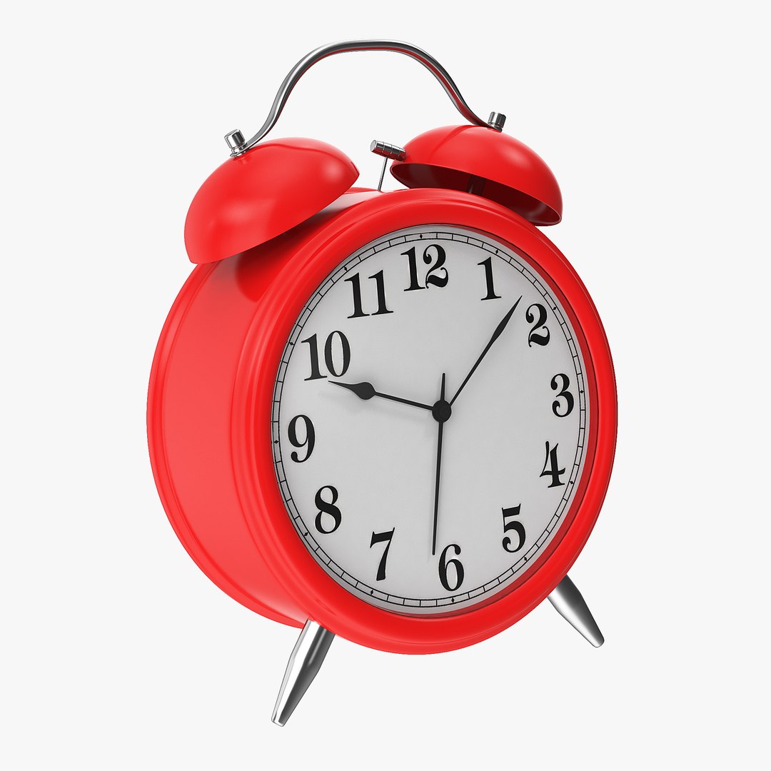 3D Model Alarm Clock TurboSquid 1346187