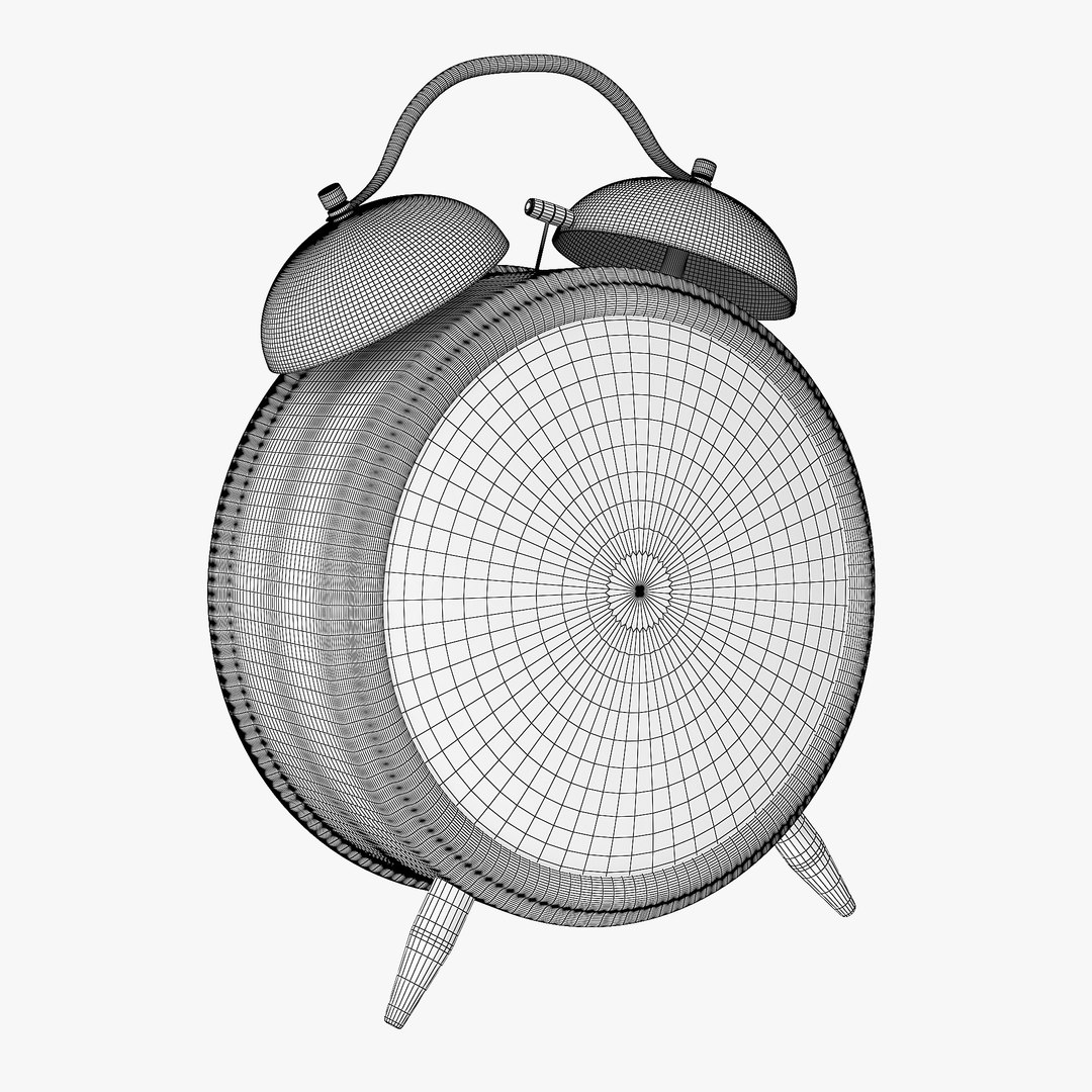 3D Model Alarm Clock TurboSquid 1346187