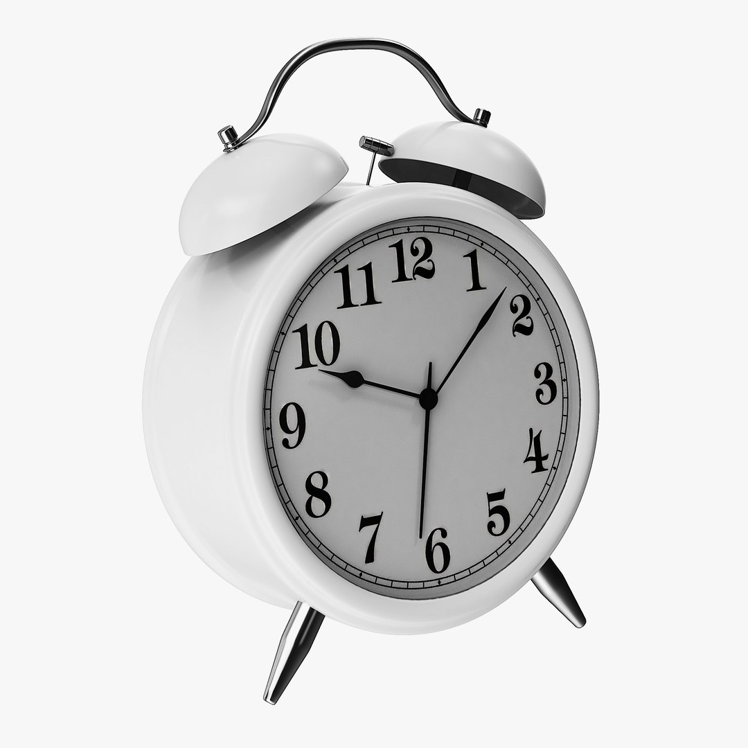 3D Model Alarm Clock TurboSquid 1346187