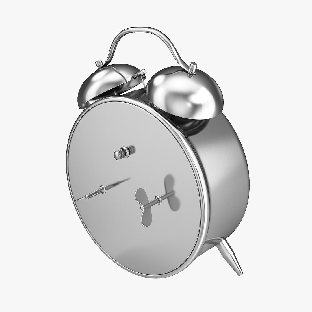 3D Model Alarm Clock TurboSquid 1346187