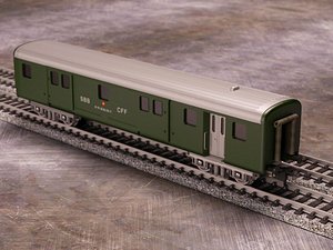 SBB-CFF 92-33 703 POSTAL TRAIN 2011