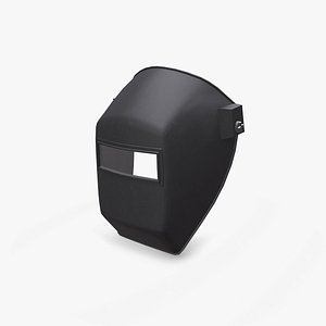 Old Welding Helmet Low-poly PBR