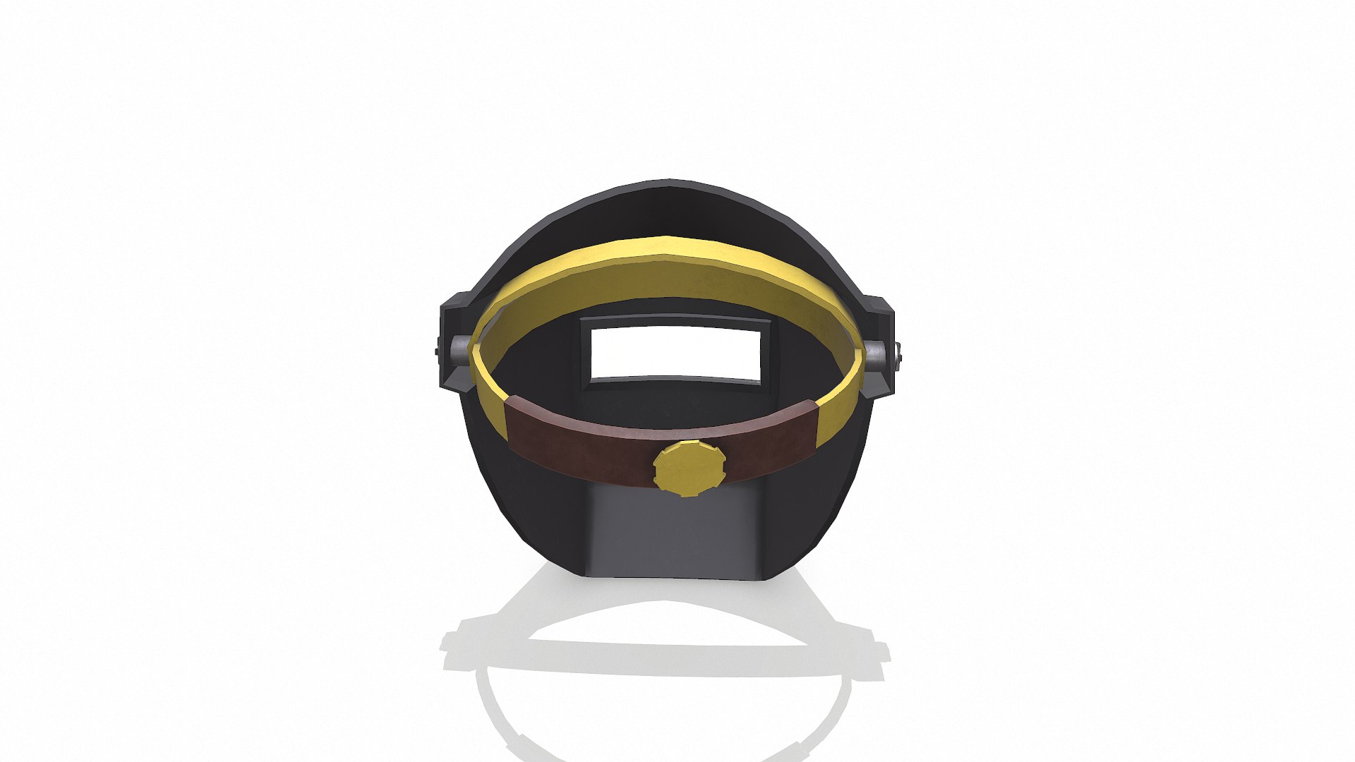 3D Old Welding Helmet Low-poly PBR model https://p.turbosquid.com/ts-thumb/8y/zqG1e9/Yh/screenshot004/png/1754448715/1920x1080/fit_q87/cdcad5875ac6aad4007d0c04a24b702cc7329230/screenshot004.jpg