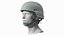 3D Combat Helmet Gray
