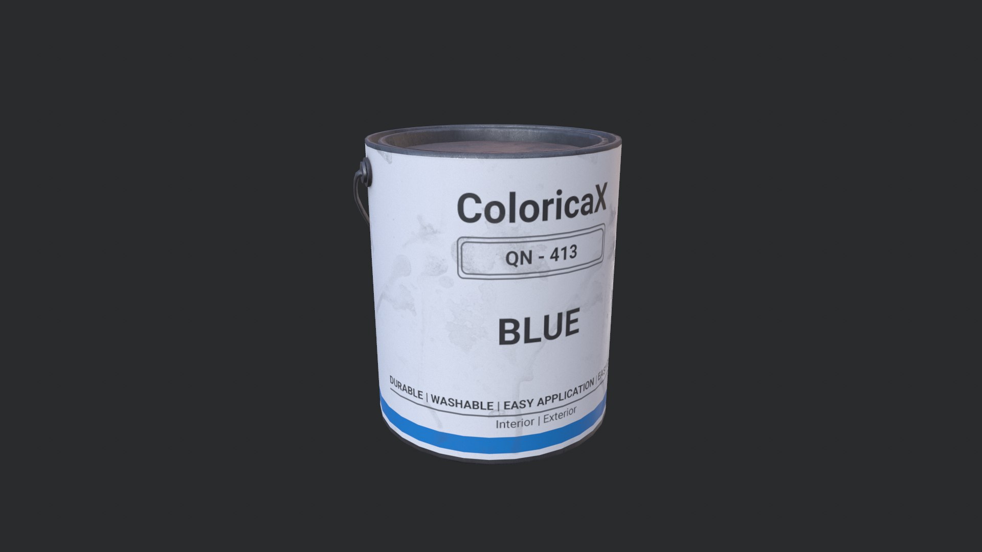 3D Paint Gallon - TurboSquid 1702918