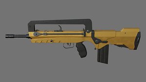 weapon rifle gun 3D