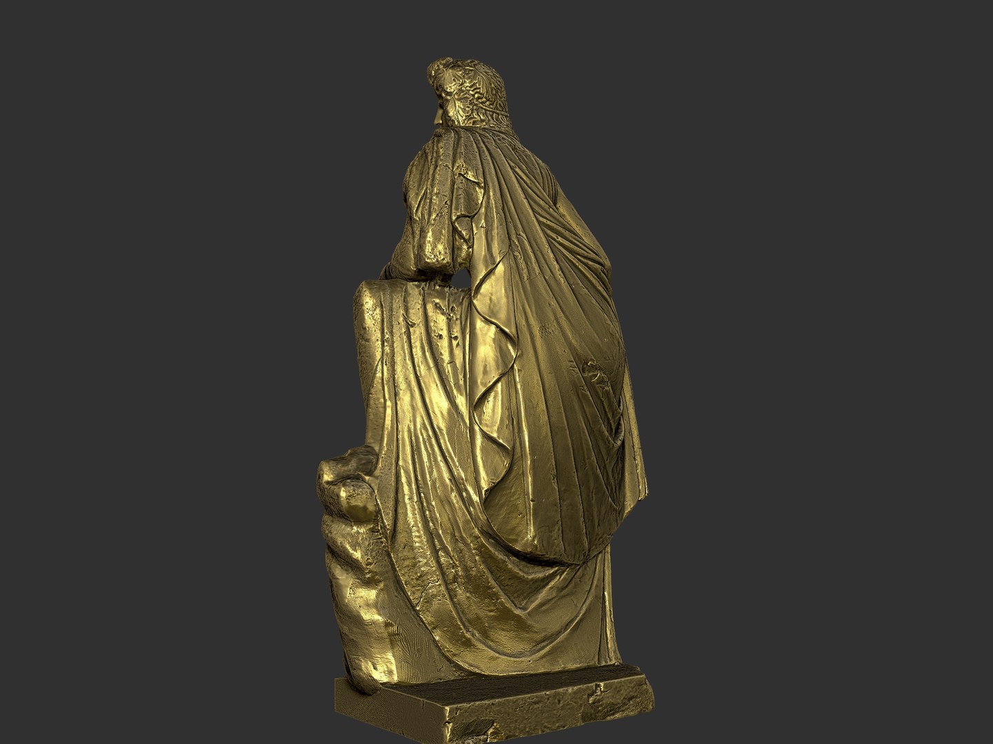 3D Athena Ancient Sculpture 2 Model - TurboSquid 2244091