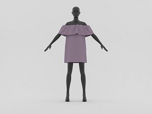 3d summer dress