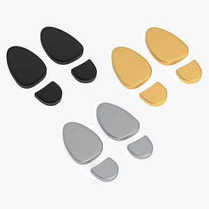 shoe print 01 Bundle 3D