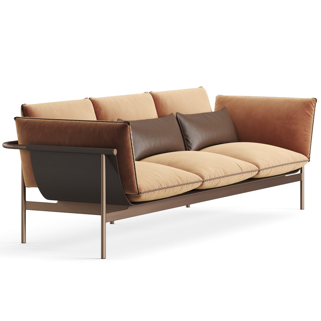 3D Fendi Casa Totu Sofa - TurboSquid 2066907