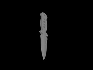 modèle 3D de Couteau de lancer Ninja Kunai CG Données CAO - TurboSquid  1166131