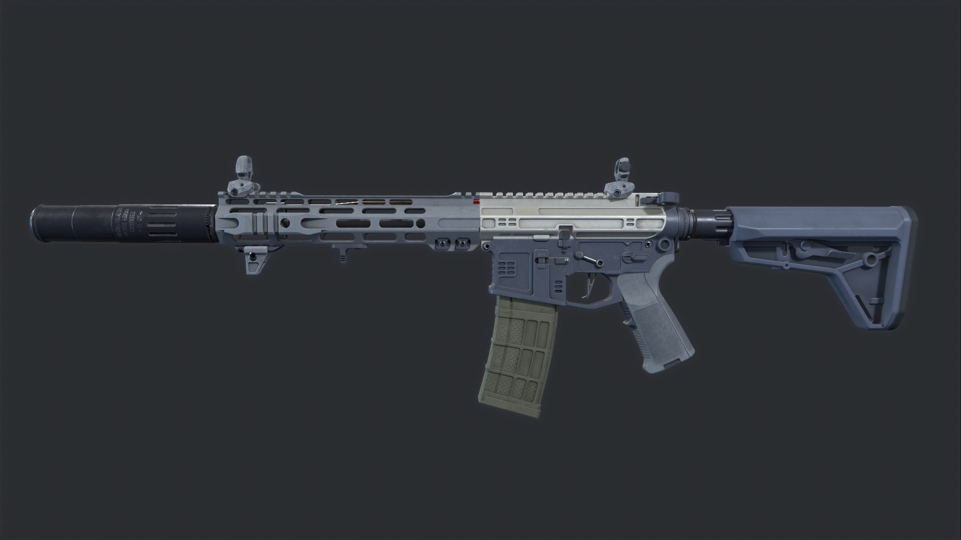 AR15 3D Model - TurboSquid 1779004