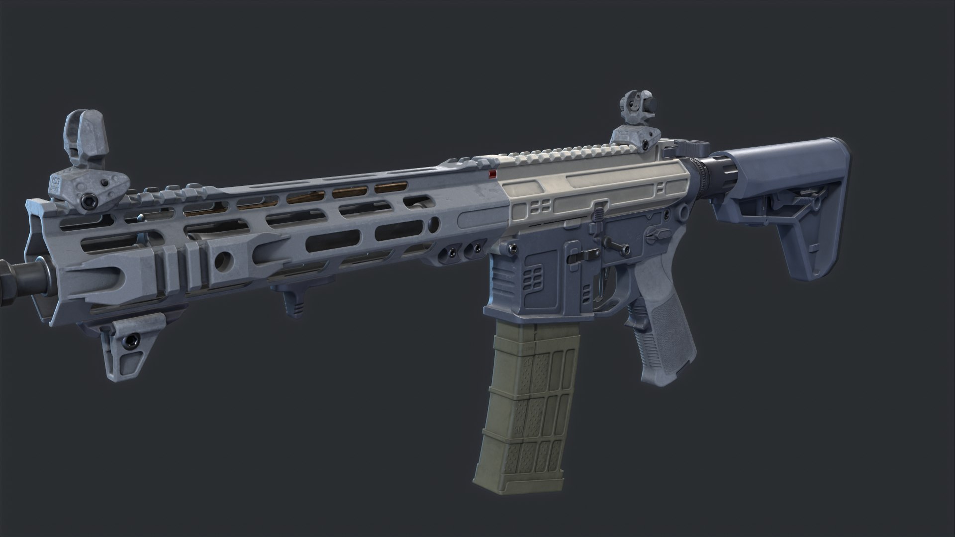 AR15 3D Model - TurboSquid 1779004