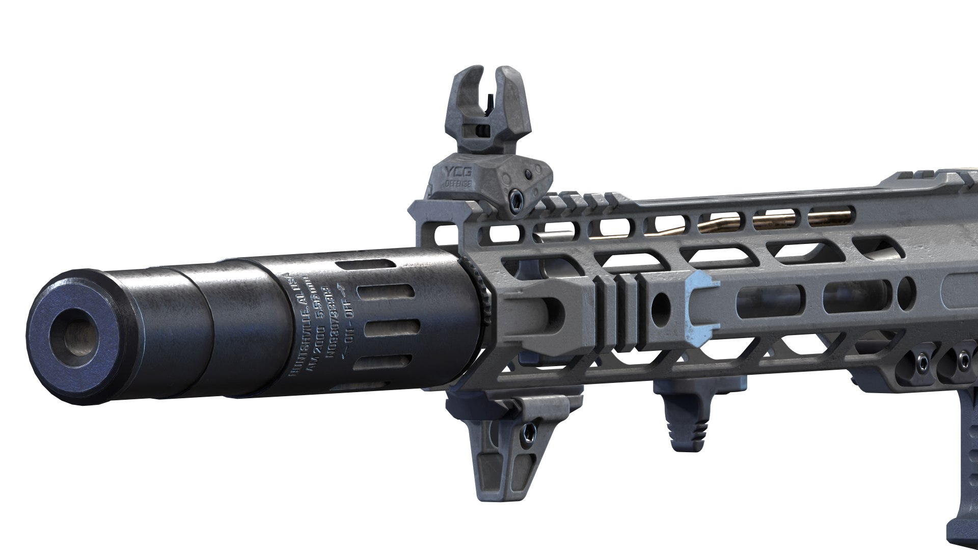 AR15 3D Model - TurboSquid 1779004