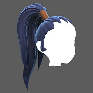 Base Hair for Boy V72 3D model