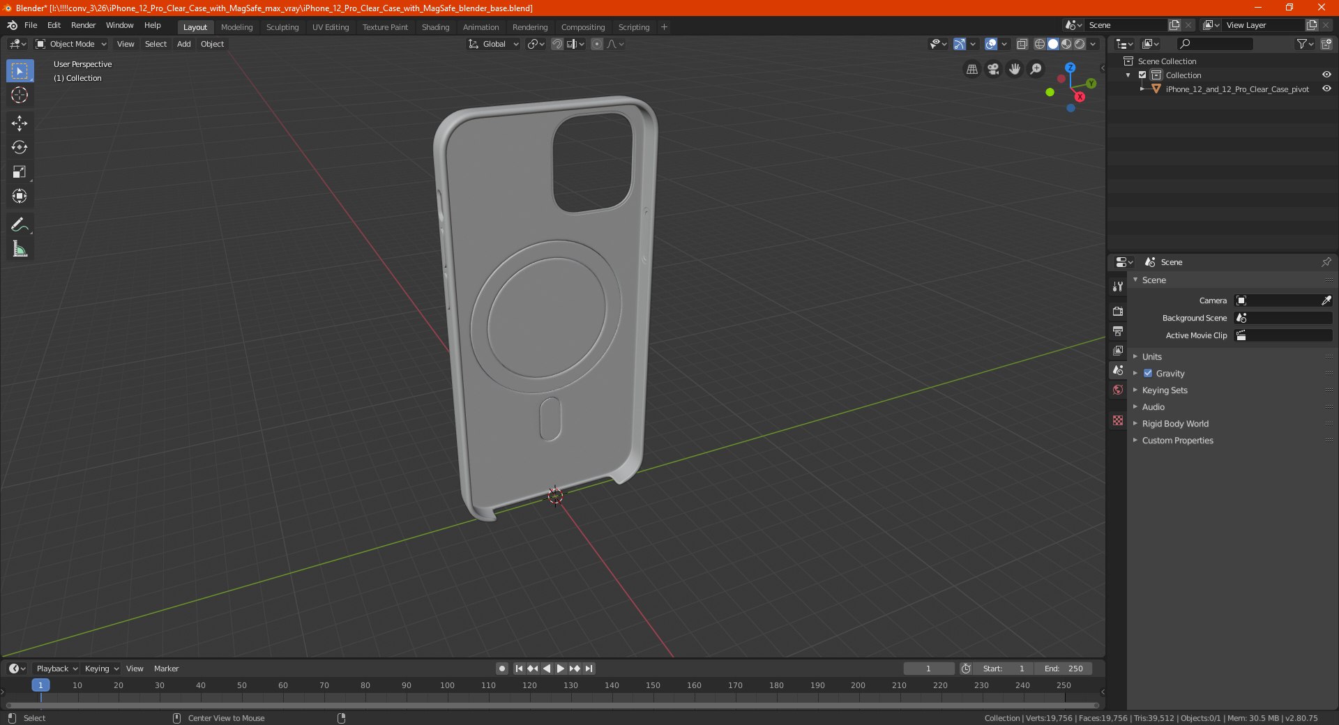 3D iphone 12 pro clear model TurboSquid 1667293