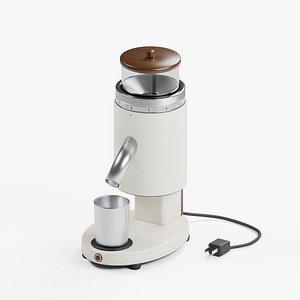 Single Dose Coffee Grinder with Walnut Lid and Dosing Cup